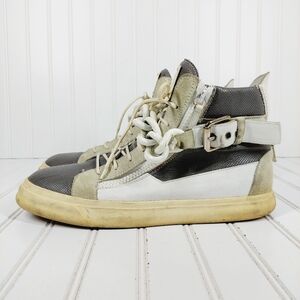 Giuseppe Zanotti Black and White Sneakers